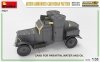 Miniart 39021 AUSTIN ARMOURED CAR INDIAN PATTERN. BRITISH SERVICE. INTERIOR KIT 1/35